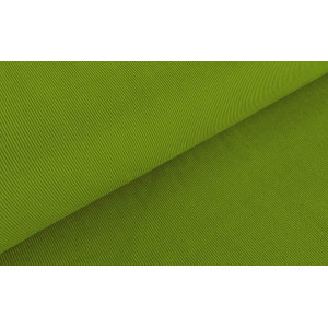 10cm Bündchen Schlauch (100 cm Umfang) kräftiger Feinripp HEUGRÜN (Grundpreis €14,00/m)